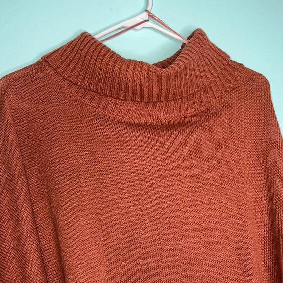 NWT Rust Orange Brown Sweater Women’s Size Large - Picture 3 of 5
